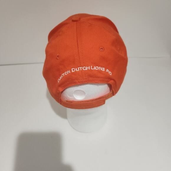 Dayton Dutch Lions Soccer Team Graphic Orange Baseball Hat One Size - Picture 3 of 6